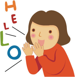 Hello clipart