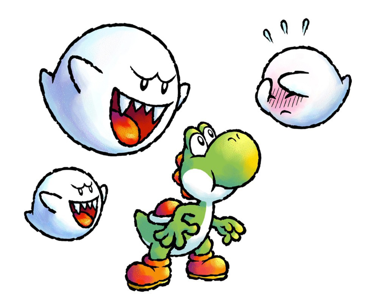 Mario Boo Wallpaper