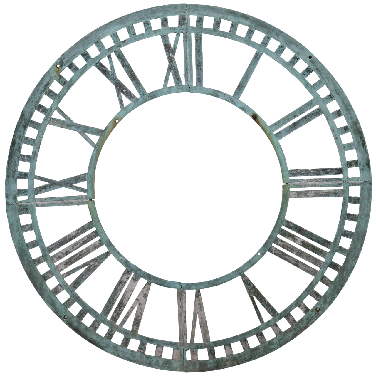 Bronze Clock Face at 1stdibs