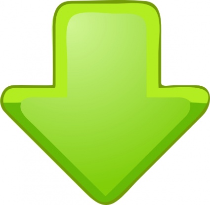 Down Arrow clip art vector, free vector graphics