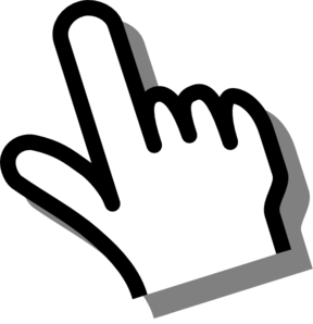 Hand Cursor clip art - vector clip art online, royalty free ...