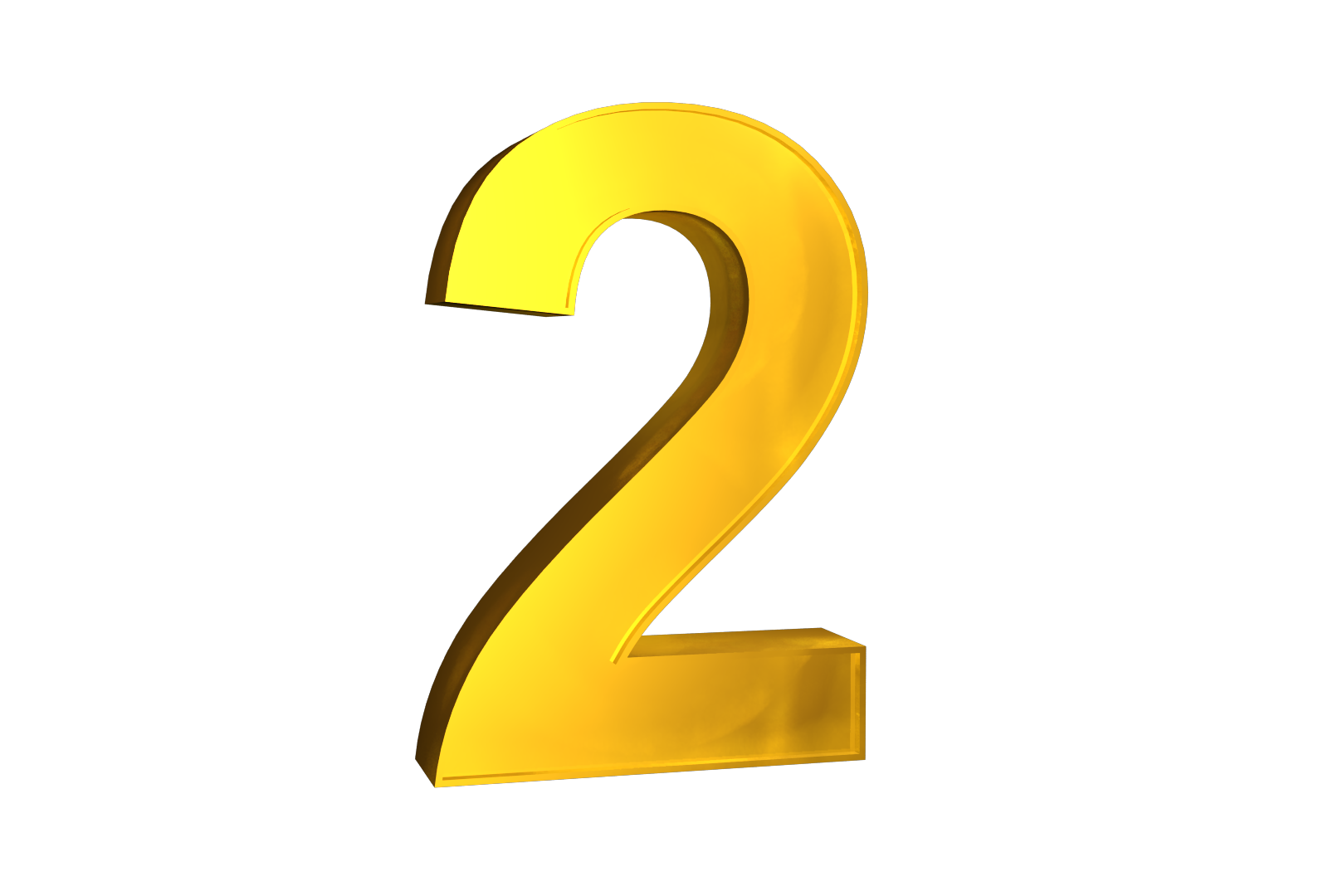 PNG PARK - High Res PNG Files: 3D NUMBERS