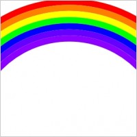 Free world globe and rainbow clip art Free vector for free ...