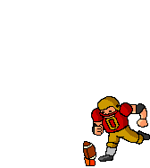 Football player animations and moving clip art pictures of ...