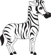 Free Zebra Clipart - Clip Art Pictures - Graphics - Illustrations