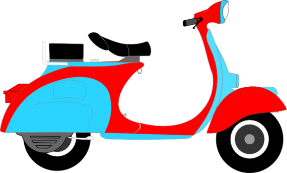 Vespa Clip Art Vector Online Royalty Free & Public Domain Clipart ...