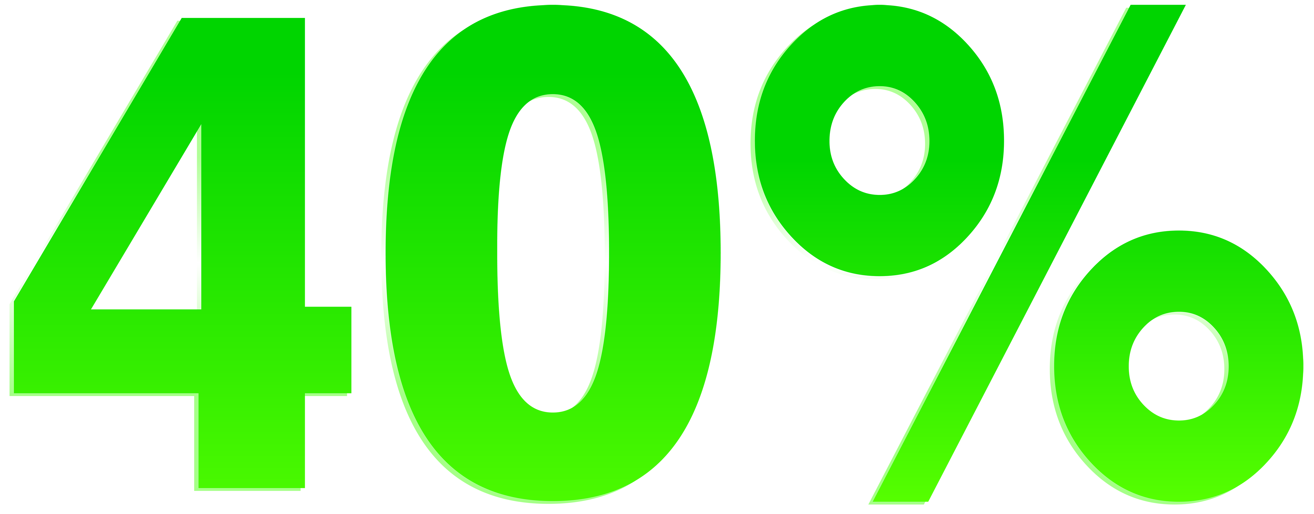 40 Off Sale Transparent PNG Clip Art Image