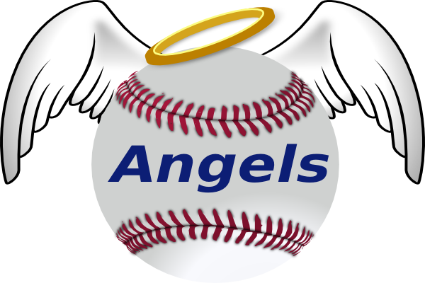Angels Baseball Logo Clip Art