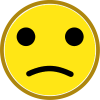 Yellow Sad Face Clipart