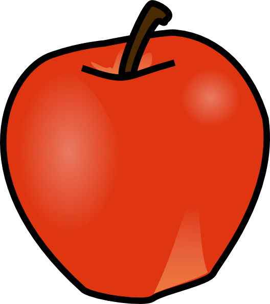 Apple Cartoon Clip Art