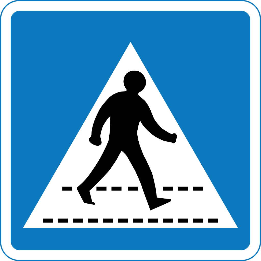 File:Singapore Road Signs - Information Sign - Zebra Crossing.svg ...