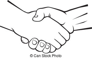 Shake hands clip art