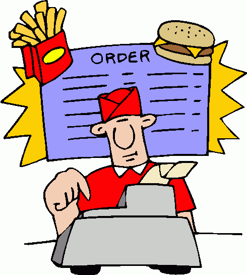 Fast food clipart free