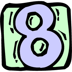 8 clipart