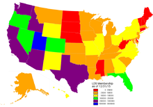 The Church of Jesus Christ of Latter-day Saints membership ...