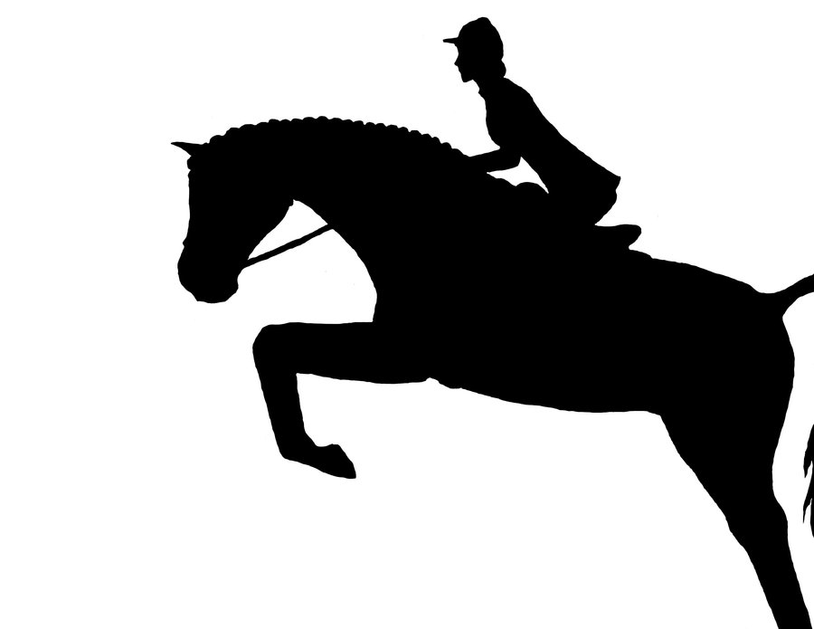 Hunter Horse Silhouette
