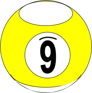 Billiard Ball 7 image - vector clip art online, royalty free ...