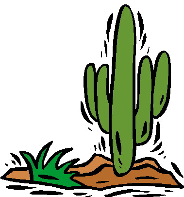 Clip Art - Clip art cactus 028449