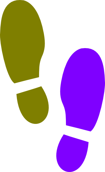 Shoe Print Outline - ClipArt Best