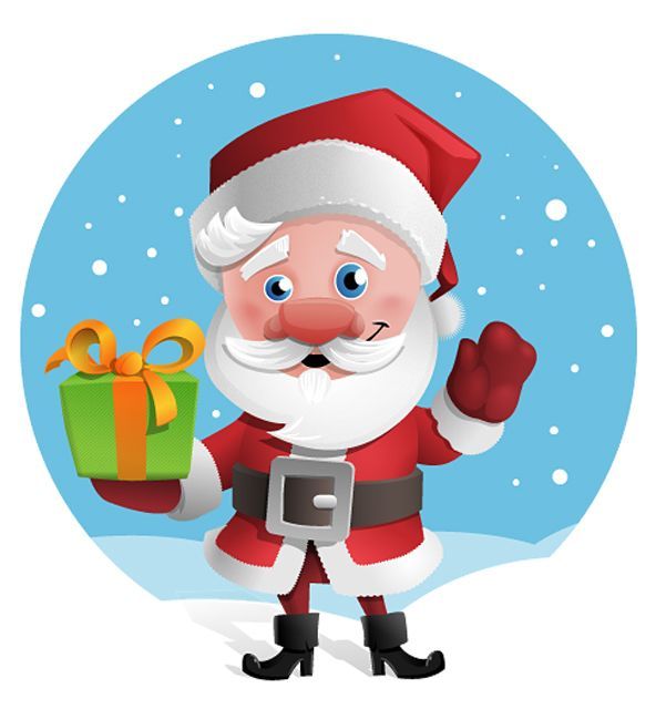 Free Santa Clipart for All Your Holiday Projects