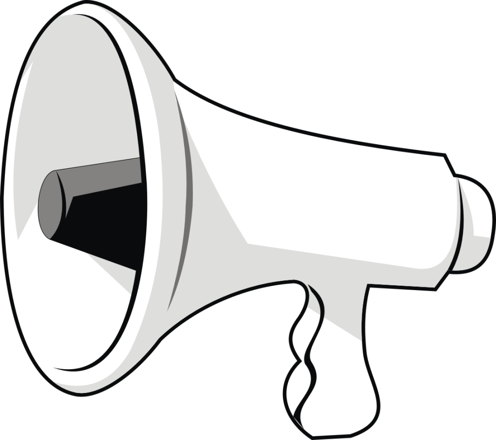 Megaphone outline clipart - Cliparting.com