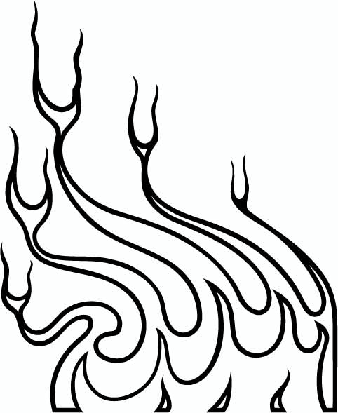 Outline Phoenix Flames Tattoo Stencil | Fresh 2017 Tattoos Ideas