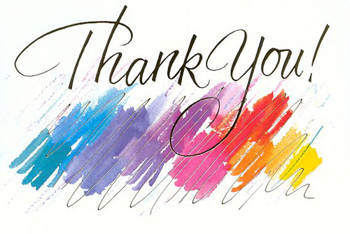 Thank You Banner Clipart