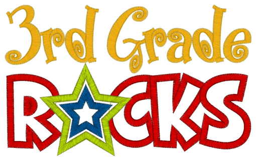 3rd Grade Clipart