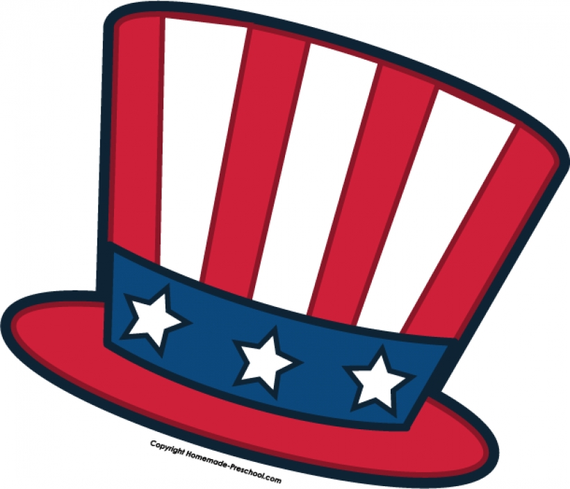free july 4th clipart intended for clip art 4th of july hat clip ...