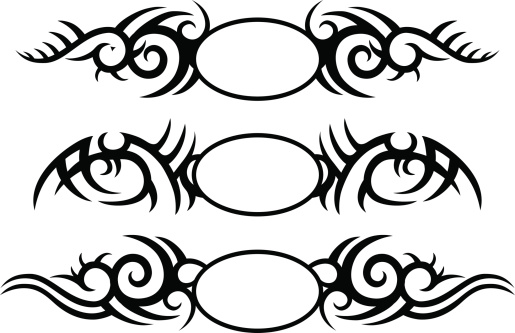 Tribal Circle Tattoo Clip Art Clip Art, Vector Images ...