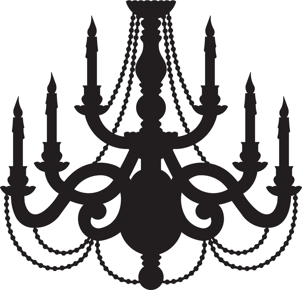 Simple Chandelier Clipart