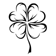 Top 20 Free Printable Four Leaf Clover Coloring Pages Online