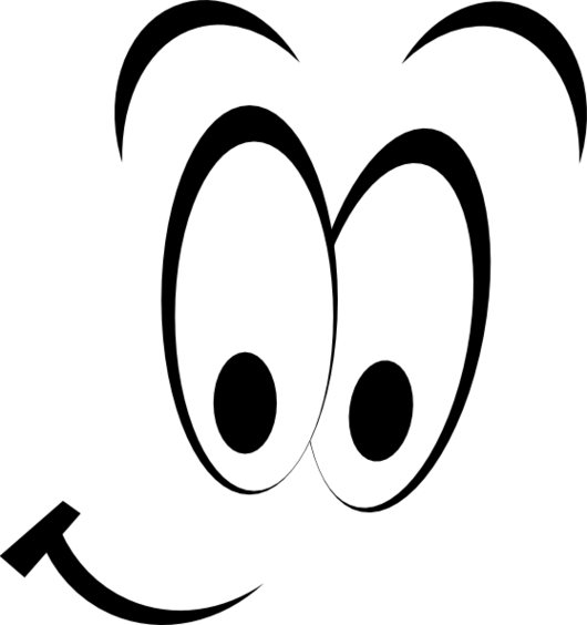 Funny Faces Big Eyes Jos Gandos Coloring Pages For Kids Clipart ...