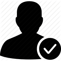Accept, approve user, check, good, green, ok, success, tick, user ...