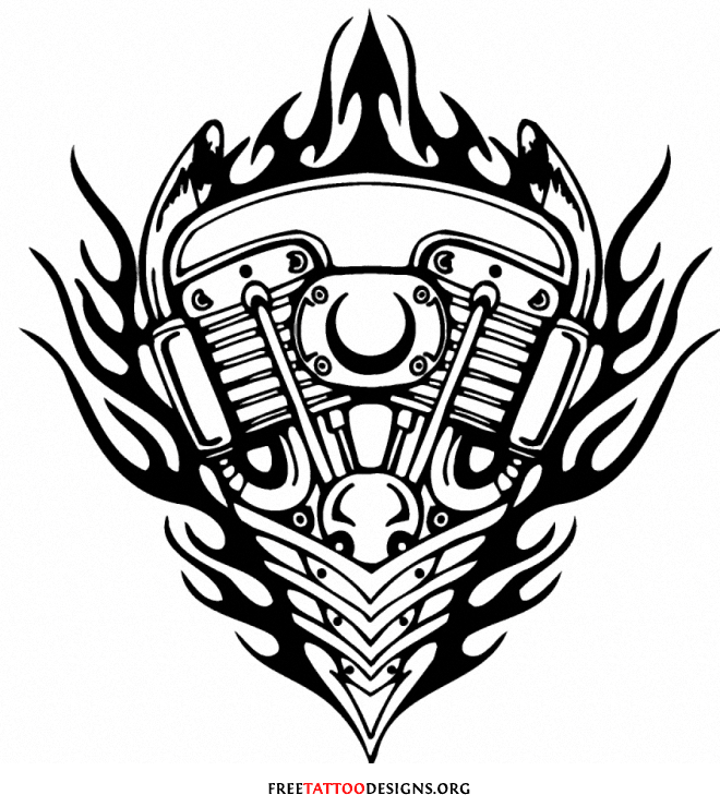 Harley Davidson Eagle Tattoo: Real Photo, Pictures, Images and ...