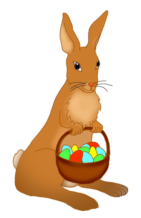 Funny Easter Bunny Clipart