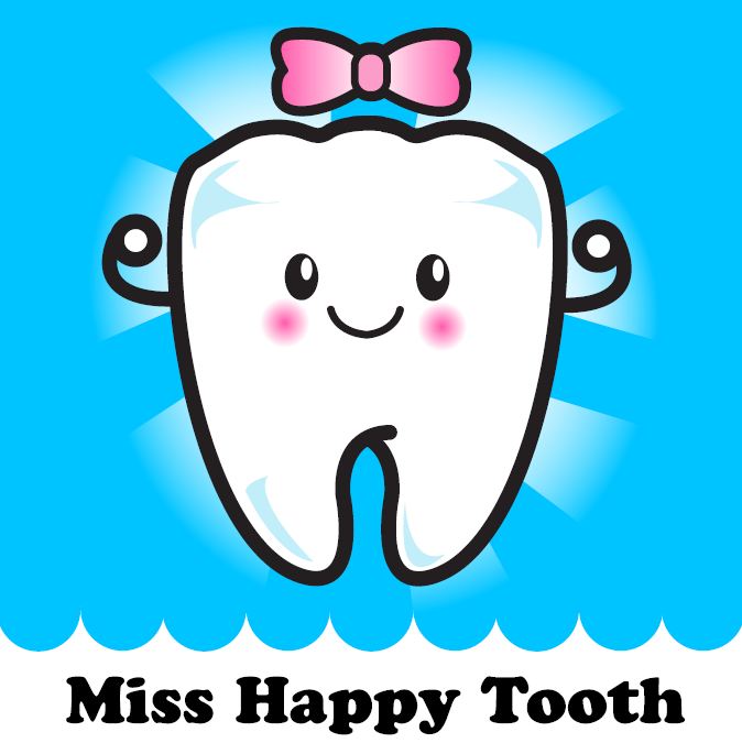 Happy Tooth Clip Art - Free Clipart Images