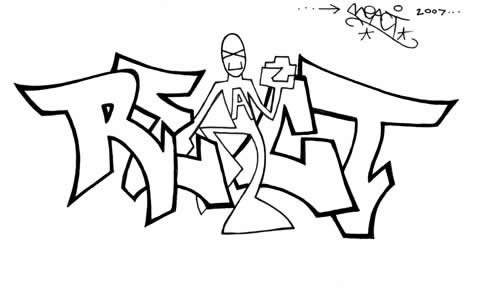 GraffitieL: Graffiti Outlines