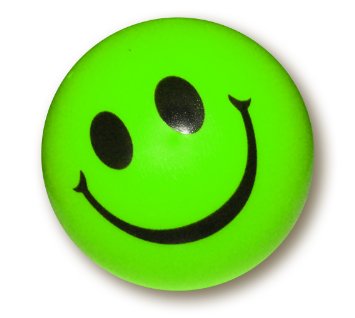 Amazon.com: Happy Smiley Face Smile Squeeze Stress Ball Color ...