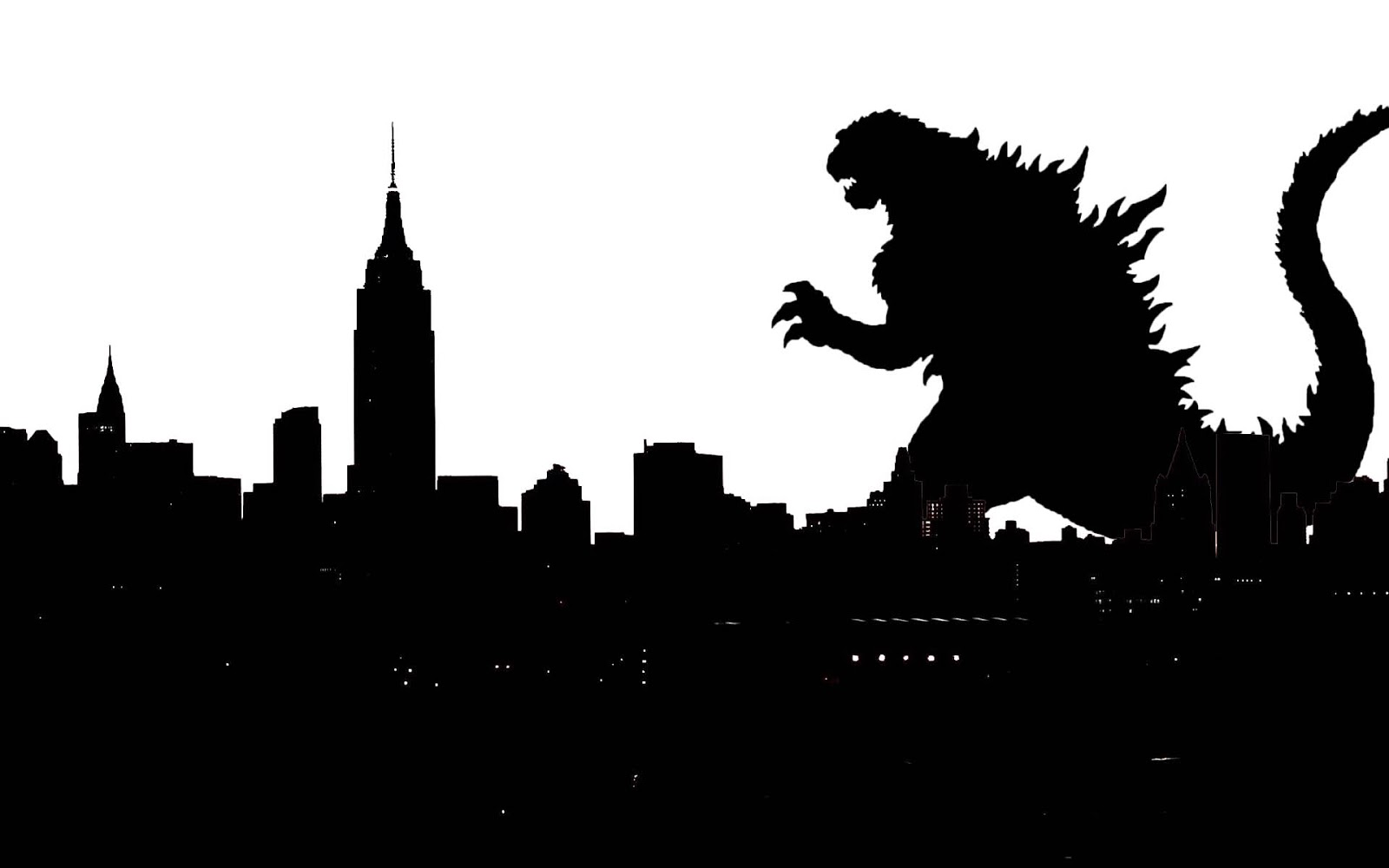 Godzilla silho