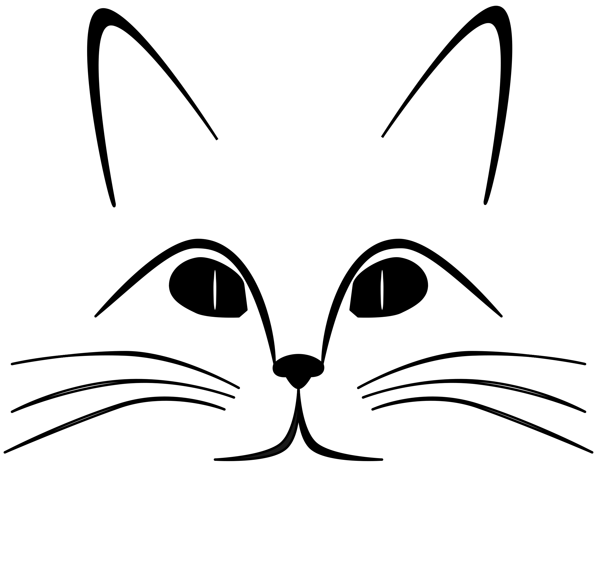 Cat Face Clip Art