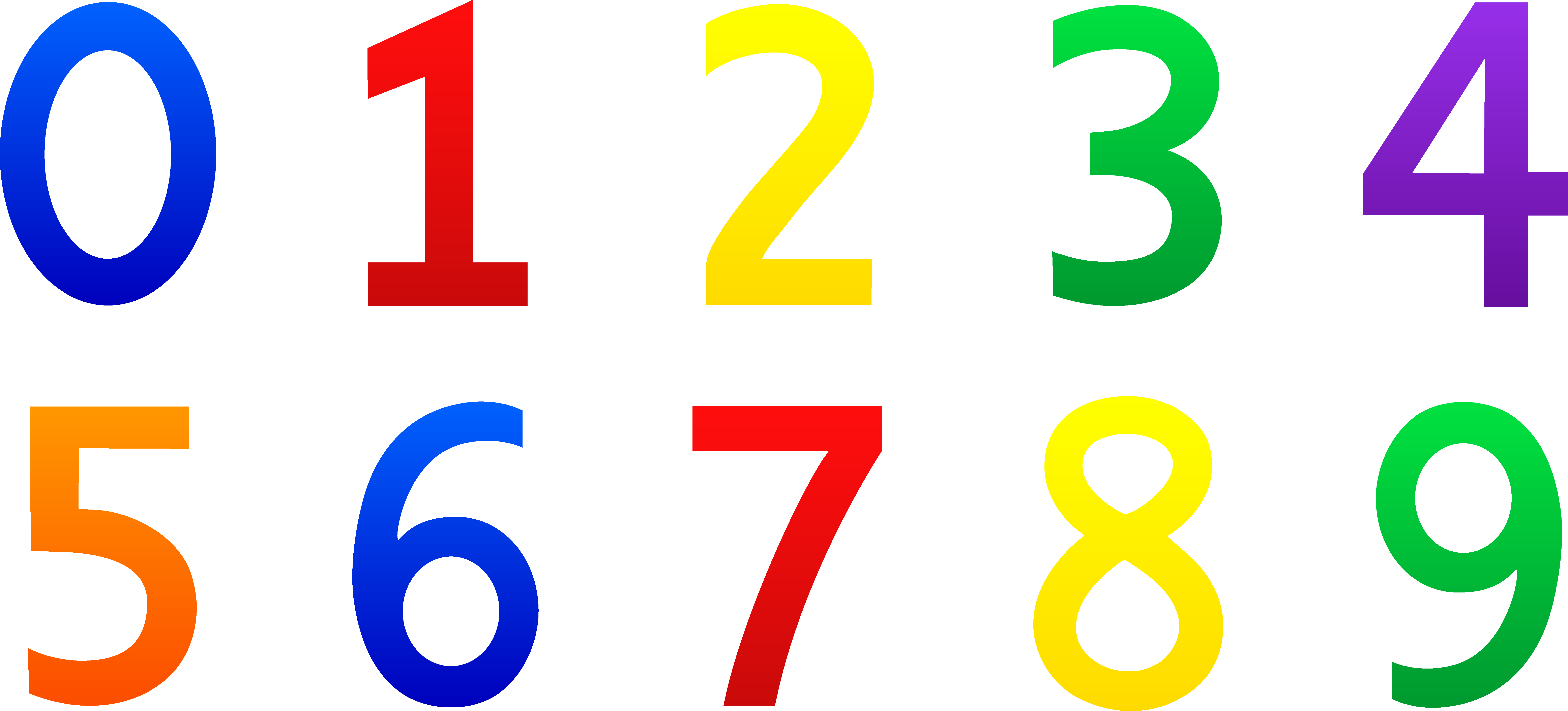 Numbers Clipart 0 - Free Clipart Images