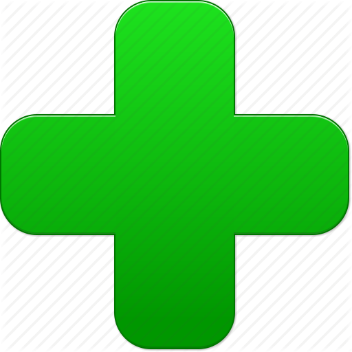 Add, green cross, health, hospital, medical symbol, new, plus icon ...