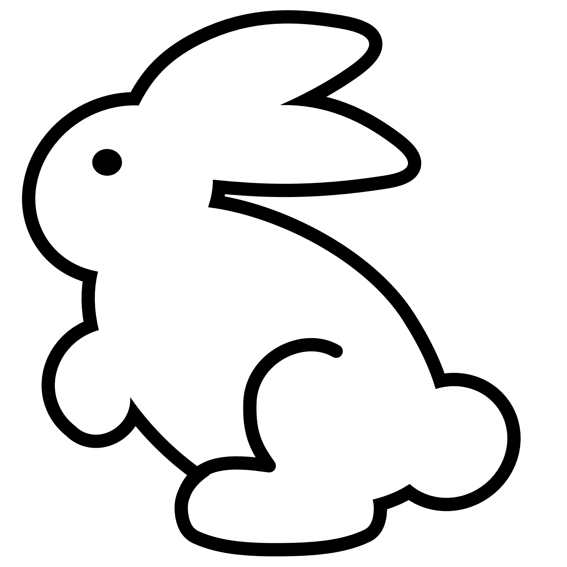 Clip Art Bunny - Tumundografico