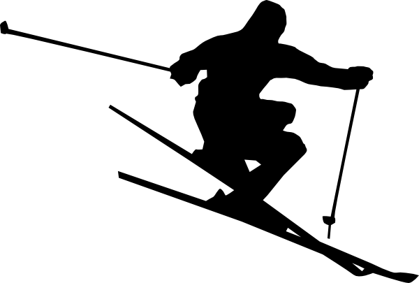 Skiing Free Clipart