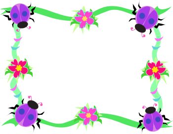 Floral Clip Art Borders Free