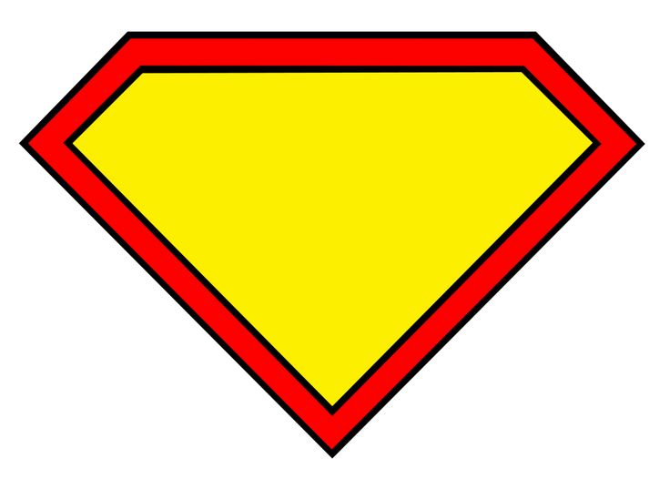 Blank Superman Logo