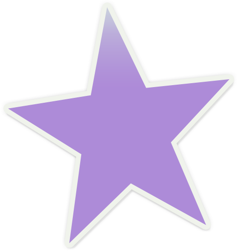 Purple Stars Clipart