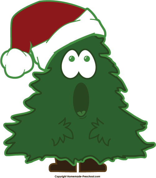 Christmas tree clip art free