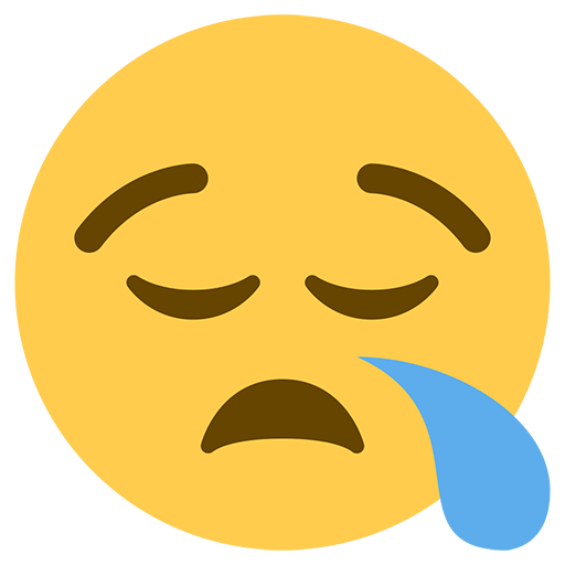 Sleepy Face Emoji for Facebook, Email & SMS | ID#: 59 | Emoji.co.uk